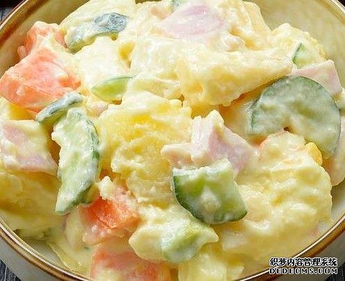 春節(jié)后可以開(kāi)始考慮減重了，日式土豆沙拉，味鮮色美低脂又飽腹